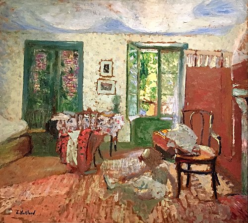Intérieur. Annette au pied d’un fauteuil, 1903, Édouard Vuillard