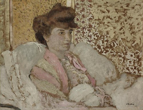 Buste de femme assise (Misia Natanson), 1898, Édouard Vuillard