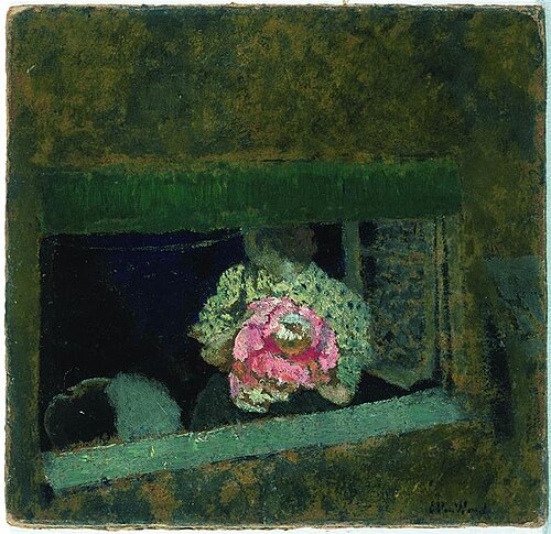 Femme à la fenêtre, 1897, Édouard Vuillard