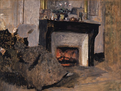 The Fireplace, 1901, Édouard Vuillard