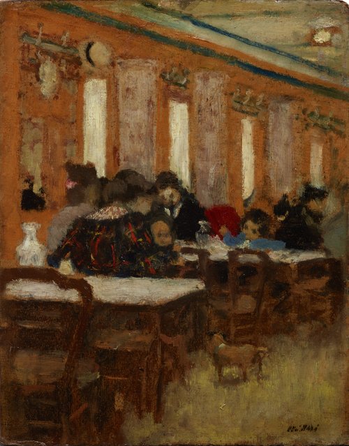 Le Petit Restaurant, 1900, Édouard Vuillard