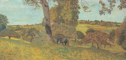 View in Switzerland, 1900, Édouard Vuillard
