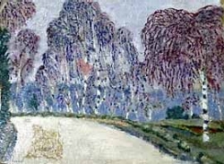 Bouleaux à l'Etang-la-Ville, 1896, Édouard Vuillard