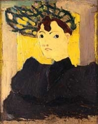 Le chapeau à côtes vertes, 1890, Édouard Vuillard