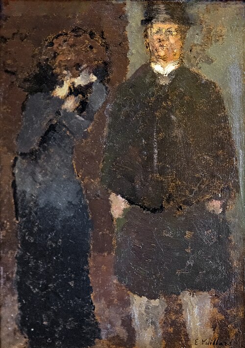 Le couple, 1890, Édouard Vuillard