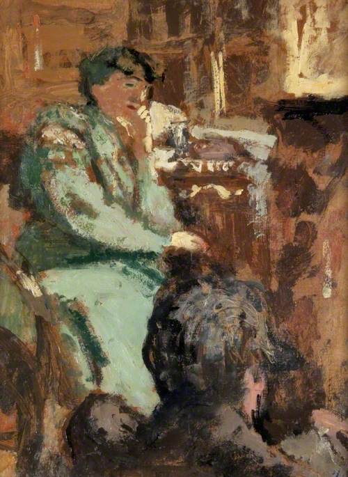 Lady in Green, 1905, Édouard Vuillard