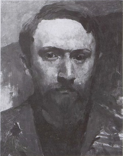 Autoportrait, 1890, Édouard Vuillard