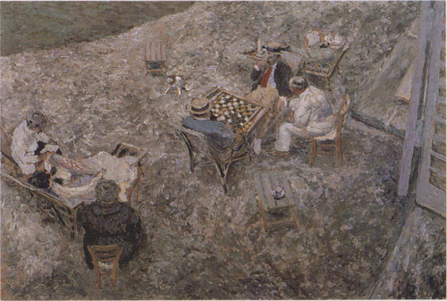 La partie de dames à Amfreville, 1906, Édouard Vuillard