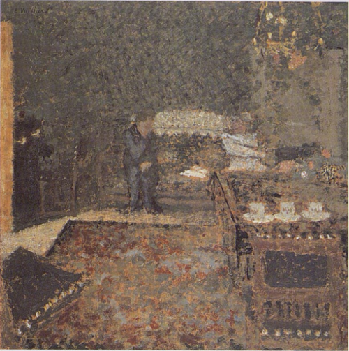 La salle à manger de Félix Vallotton à La Naz, 1900, Édouard Vuillard