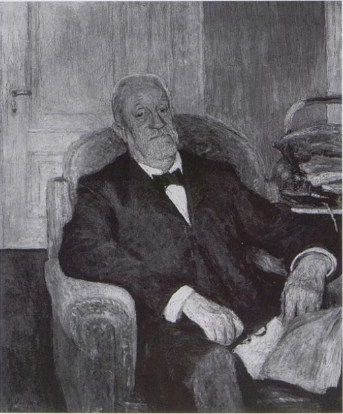 Portrait du sénateur Heinrich Roscher, assis, 1913, Édouard Vuillard