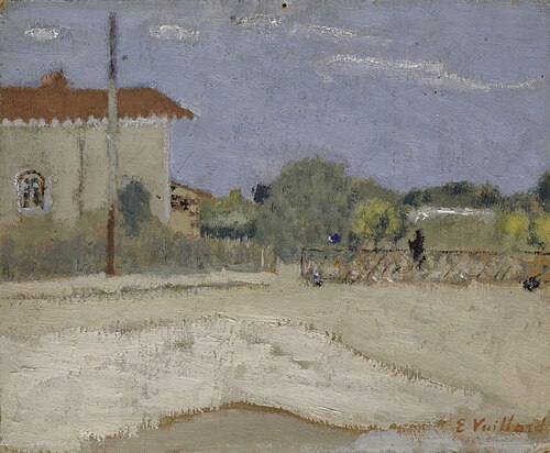 L'Etang-la-Ville. La gare, 1900, Édouard Vuillard