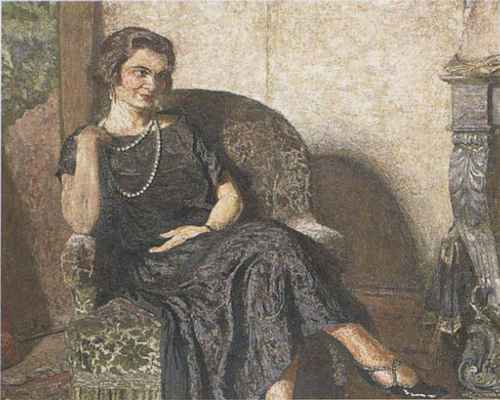 Portrait de Fridette Faton, 1923, Édouard Vuillard