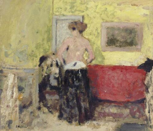 Le déshabillé de dos, 1902, Édouard Vuillard