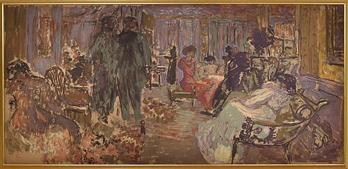 Le salon des Hessel, 1905, Édouard Vuillard