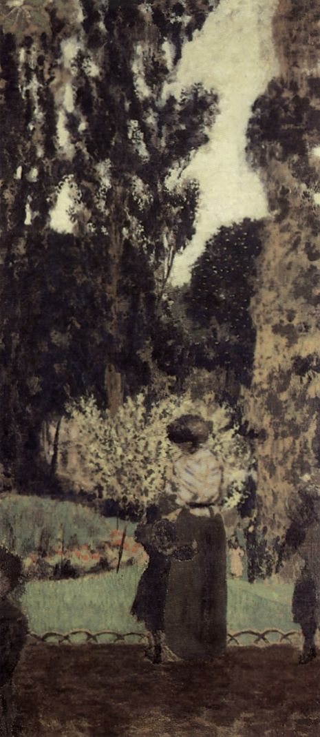 La promenade. Le square des Batignolles, 1898, Édouard Vuillard