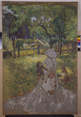 Mère et Enfant au Jardin (Matin Dans Le Verger), 1910, Édouard Vuillard