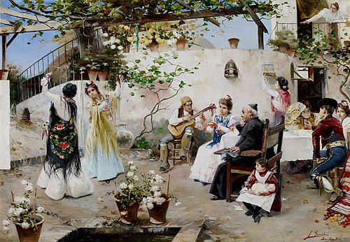 A Dance for the Priest, 1890, Juan García Ramos