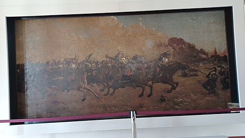 The Charge of the Cuirassiers, 1886, Théodore Levigne