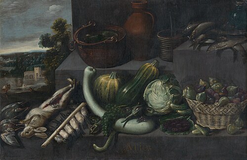 Alegória mesiaca júl, 1630, Francisco Barrera