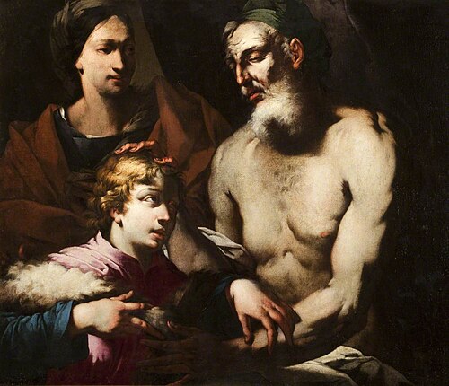 Isaac Blessing Jacob, , Francesco Guarino