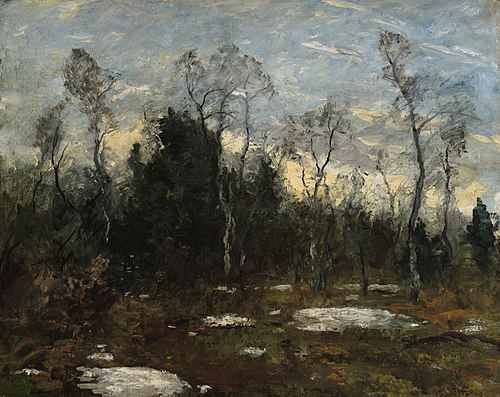 Abendstimmung, , Fritz Baer