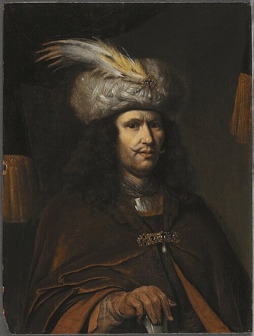 Bust of a Man in a Feathered Turban, , Isaac de Jouderville