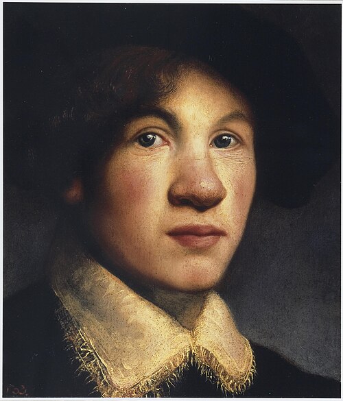 Portrait of a Man, traditionally called Rembrandt, 1630, Isaac de Jouderville