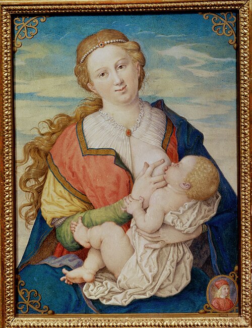 Maria mit Kind, 1600, Daniel Fröschl