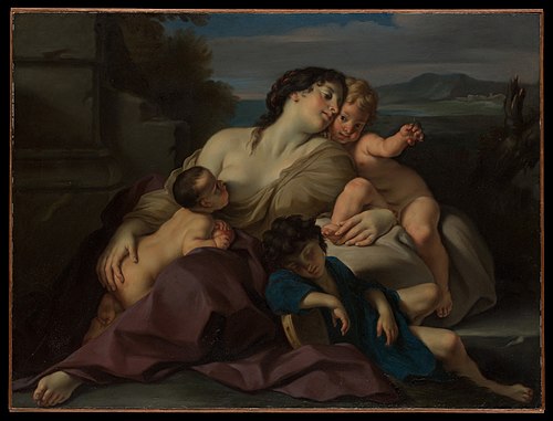 Charity, 1680, Carlo Cignani