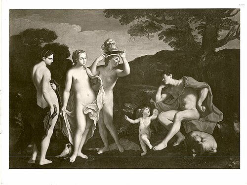 Das Urteil des Paris, 1653, Carlo Cignani