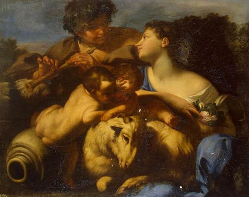 Shepherd and Shepherdess, 1670, Carlo Cignani