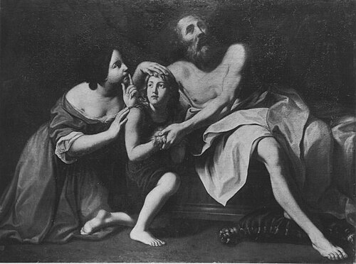 Isaak segnet Jakob, 1673, Carlo Cignani