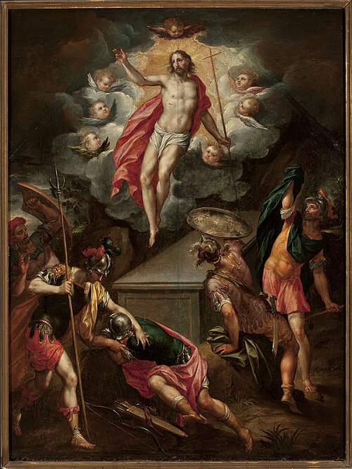 Resurrection of Christ, , Hendrick de Clerck