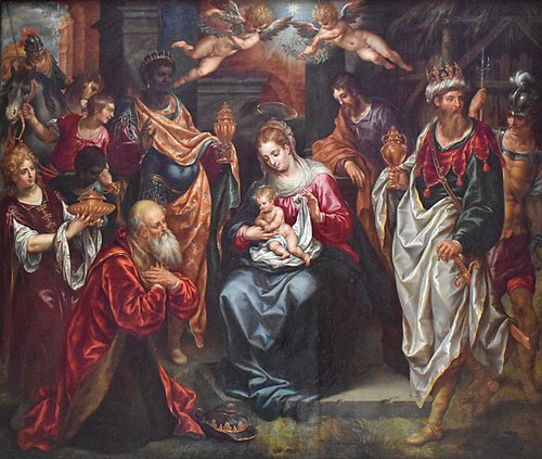 Adoration des Mages, 1614, Hendrick de Clerck