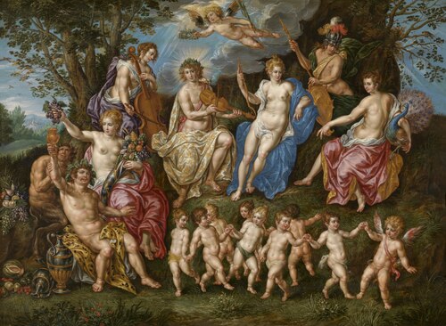 Parnassus, 1613, Hendrick de Clerck