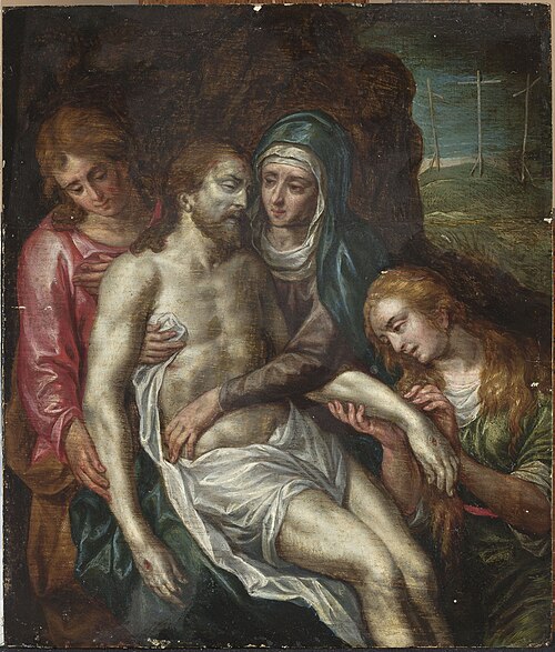 Pietà, 1601, Hendrick de Clerck