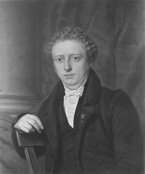 Portret van Alexander Karel Willem Suerman (1809-1840), 1836, Pieter Christoffel Wonder
