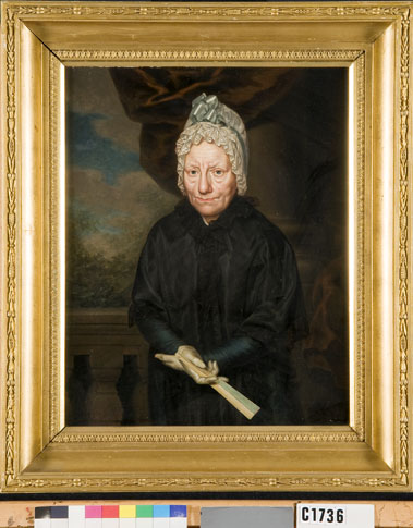 Portrait of Hendrica Amershoff (1740-1822), vrouw van Jonkheer Jan Both Hendriksen (1744-1817), 1806, Pieter Christoffel Wonder