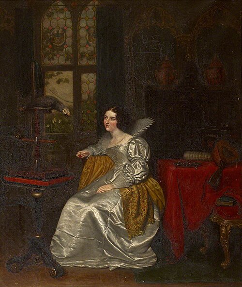 Ellen Adderly, Viscountess Dillon of Costello-Gallin (1809-1896), 1841, Pieter Christoffel Wonder