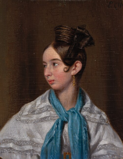 Elisa Pearson Playter, 1837, Pieter Christoffel Wonder
