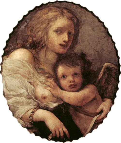 Venus and Cupid, 1641, Baldassare Franceschini