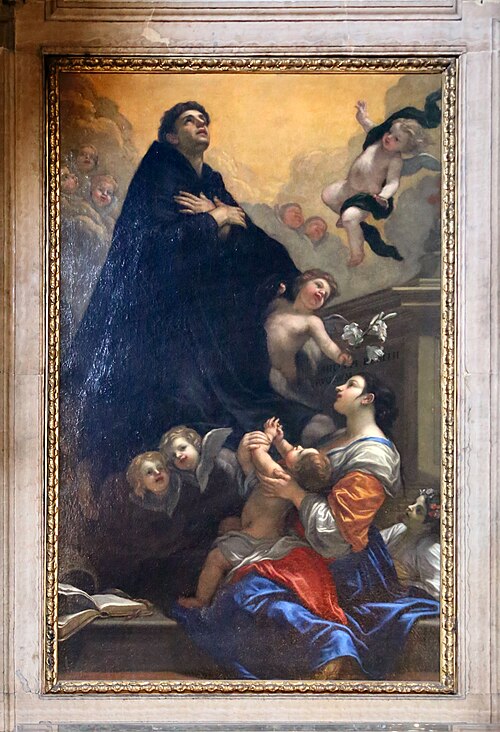 Intercessione di san Filippo Benizi, 1671, Baldassare Franceschini