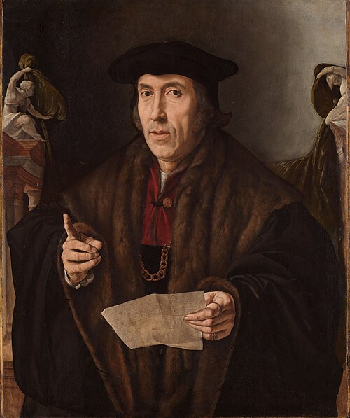 Portrait of a Dignitary, 1543, Jan Cornelisz Vermeyen