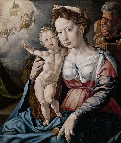 The Holy Family, 1529, Jan Cornelisz Vermeyen