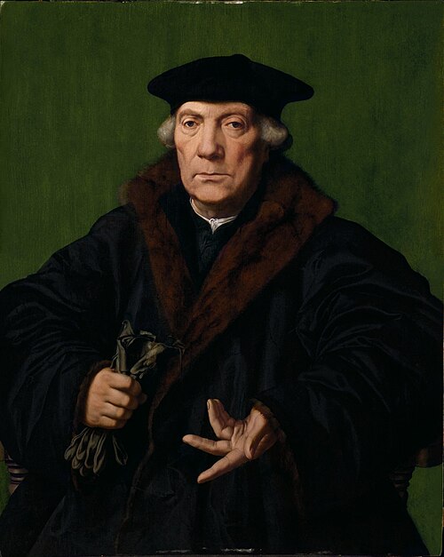 Portrait of Jean de Carondelet, 1530, Jan Cornelisz Vermeyen