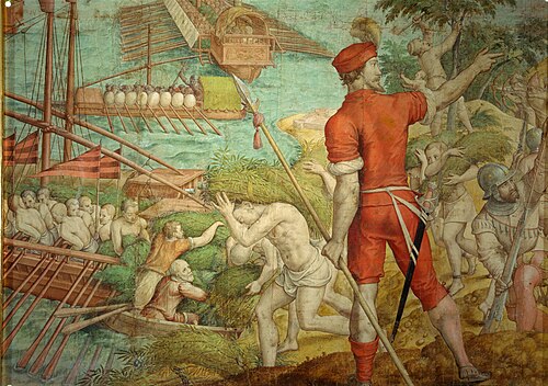Warfare of Emperor Charles V against Tunis (1535): Battle for La Goletta, , Jan Cornelisz Vermeyen