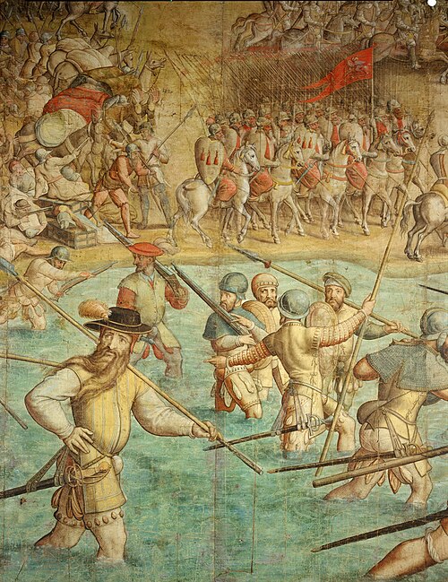 Kriegszug Kaiser Karls V. gegen Tunis (1535): Schlacht bei Tunis, , Jan Cornelisz Vermeyen