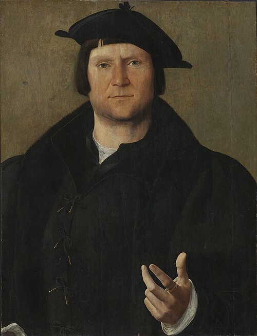 Bildnis eines Mannes (zugeschrieben), 1529, Jan Cornelisz Vermeyen