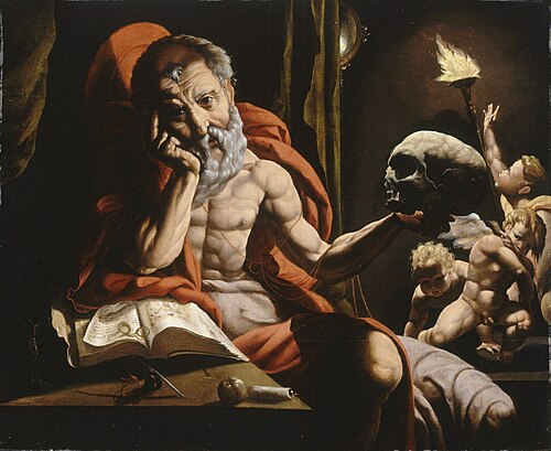 Saint Jerome Meditating, 1525, Jan Cornelisz Vermeyen