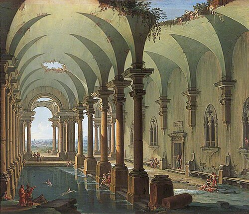 Architectural Fantasy, 1745, Antonio Joli